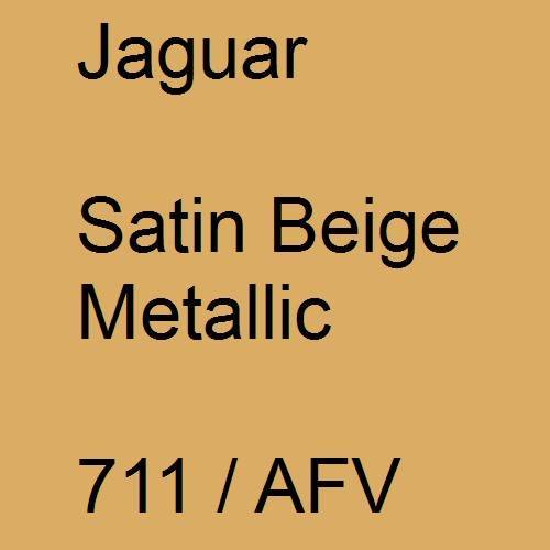 Jaguar, Satin Beige Metallic, 711 / AFV.